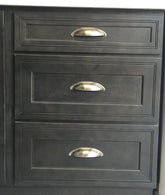 Base 18" - Ashton Grey 18 Inch Drawer Base Cabinet - ZCBuildingSupply